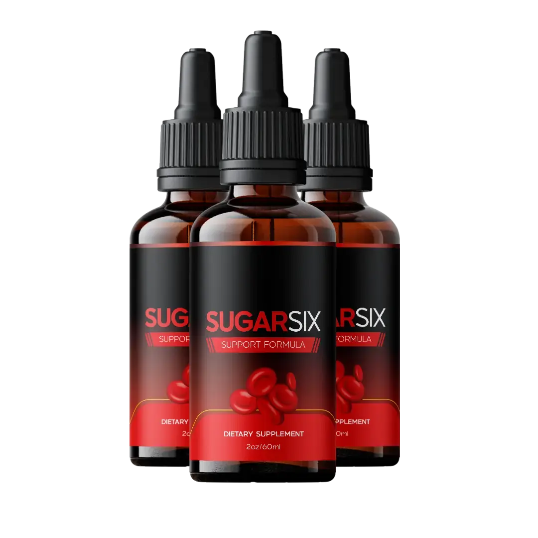 SugarSix  3 bottles